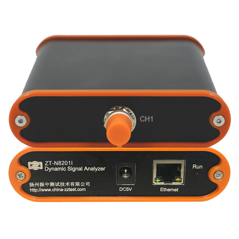 ZT-N8201I 百兆网口 1通道 128k/CH 电压/IEPE 动态信号分析仪
