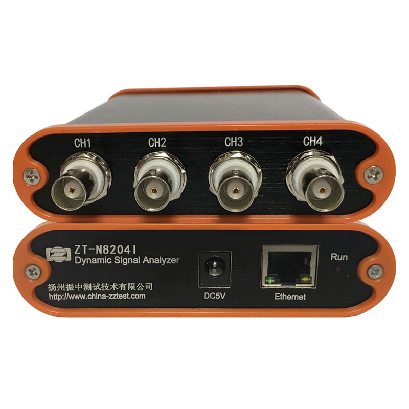 ZT-N8204I 百兆网口 4通道 128k/CH 电压/IEPE 动态信号分析仪