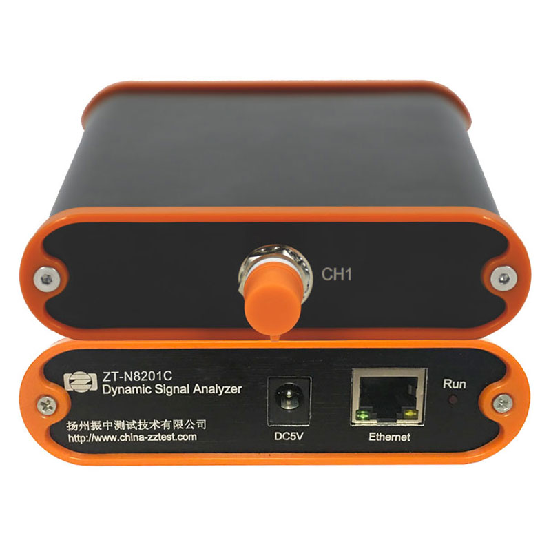 ZT-U8201C USB 1通道 128k/CH 电压/IEPE/电荷 动态信号分析仪