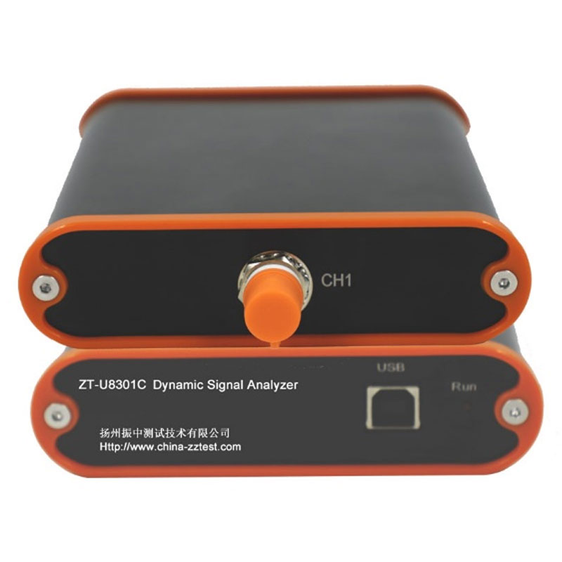 ZT-U8301C USB 1通道 256k/CH 电压/IEPE/电荷 动态信号分析仪