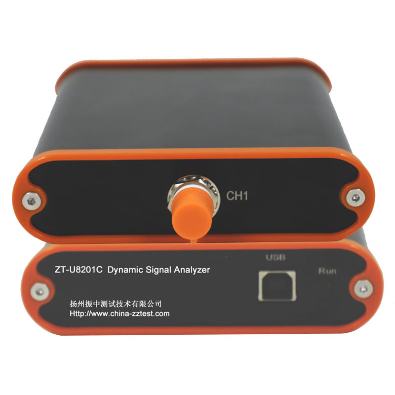ZT-U8201C USB 1通道 128k/CH 电压/IEPE/电荷 动态信号分析仪