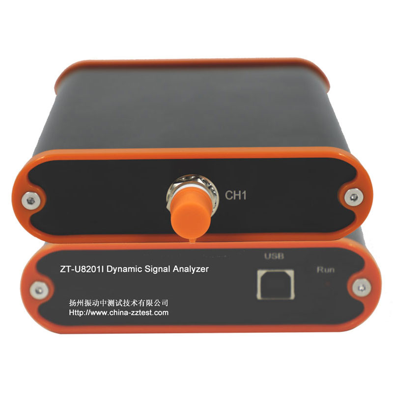 ZT-U8201I USB 1通道 128k/CH 电压/IEPE 动态信号分析仪