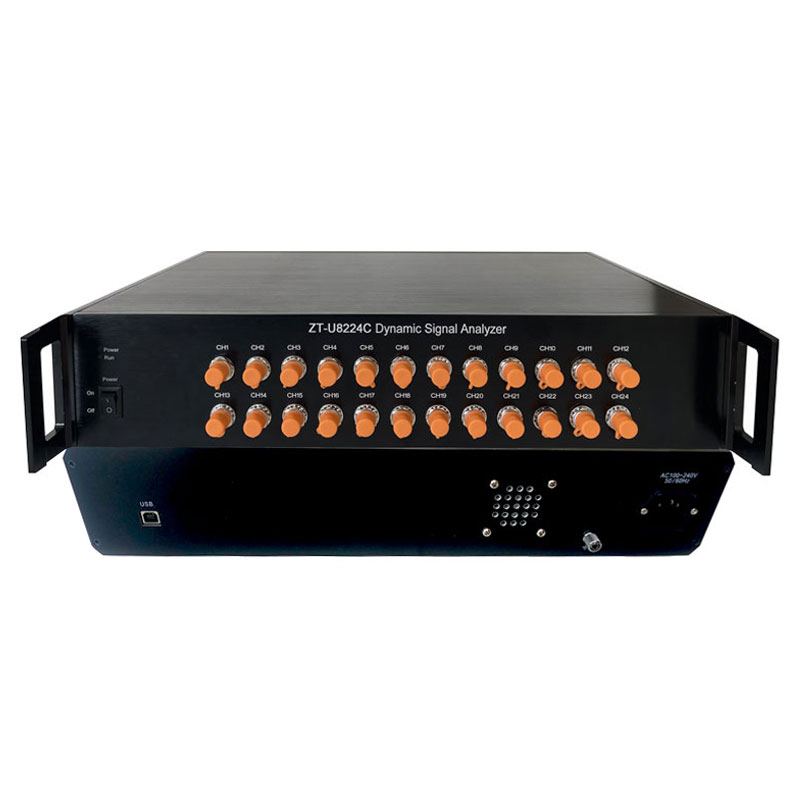 ZT-U8224C USB 24通道 128k/CH 电压/IEPE/电荷 动态信号分析仪