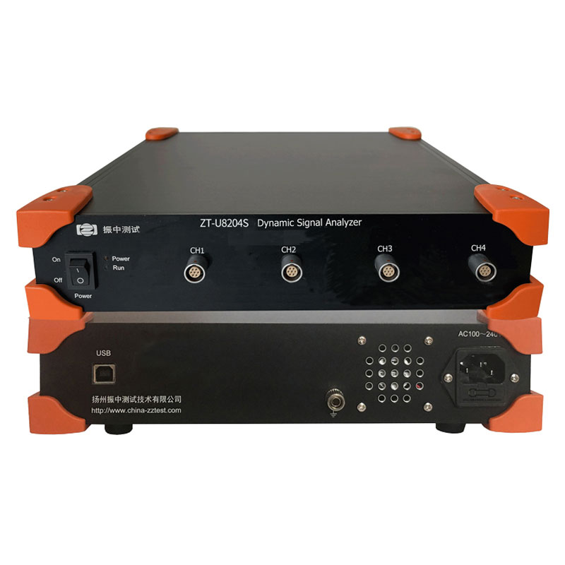 ZT-U8204S USB 4通道 128k/CH 电压/IEPE/电荷/应变 动态信号分析仪