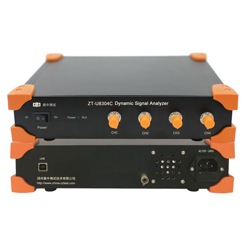 ZT-U8304C USB 4通道 256k/CH 电压/IEPE/电荷 动态信号分析仪