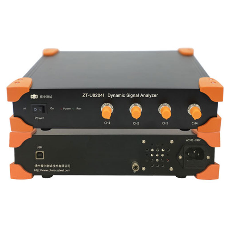 ZT-U8304I USB 4通道 256k/CH 电压/IEPE 动态信号分析仪