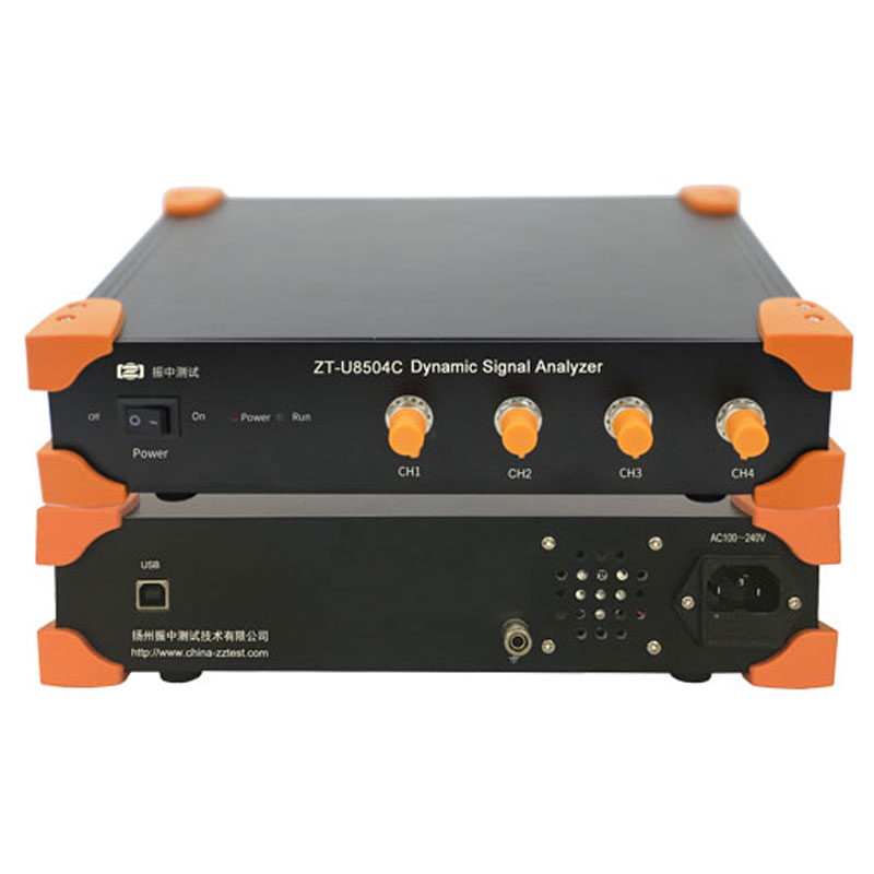 ZT-U8508C USB 8通道 1M/CH 电压/IEPE/电荷 动态信号分析仪